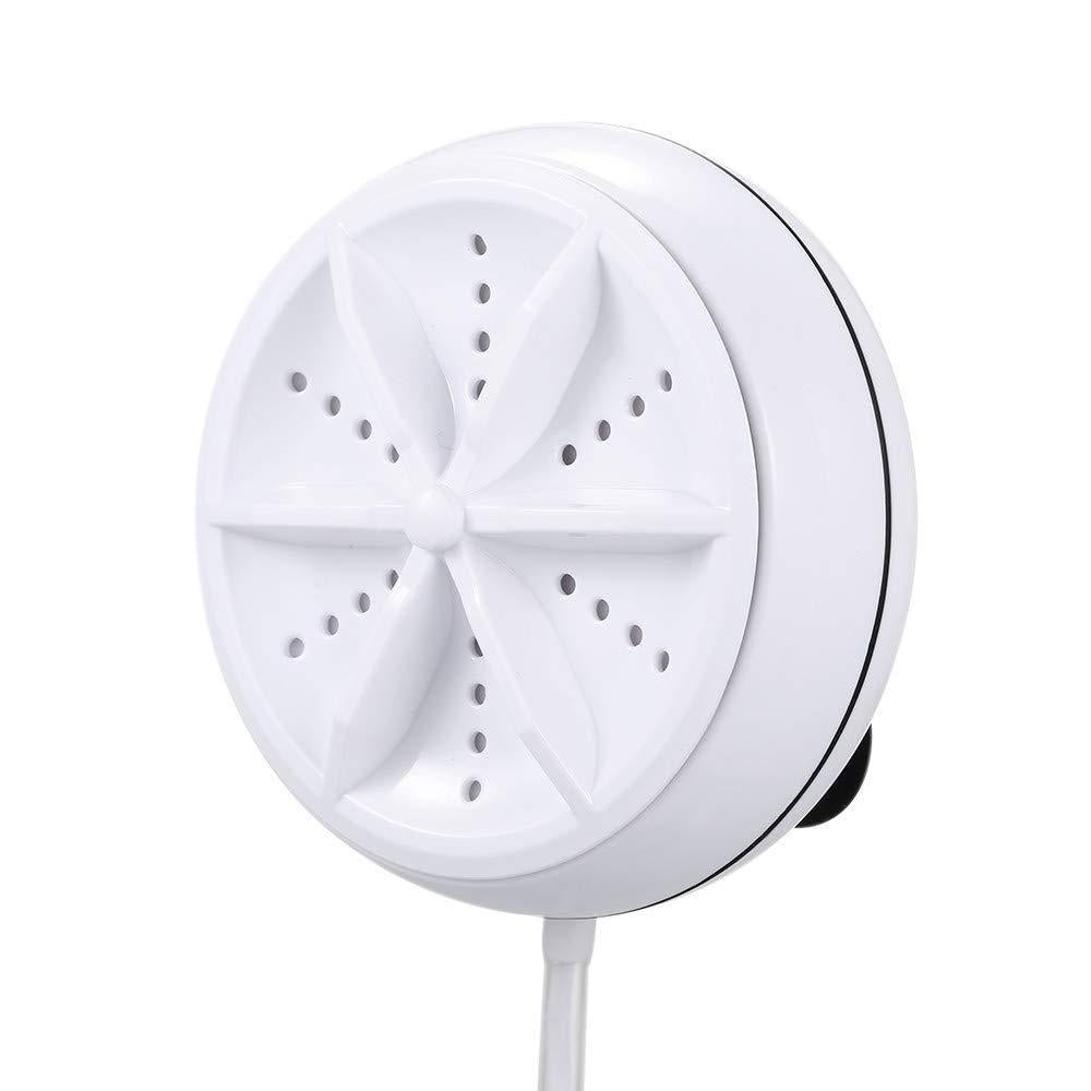 Mini Washing Machine Portable Rotating Ultrasonic Turbine Washer