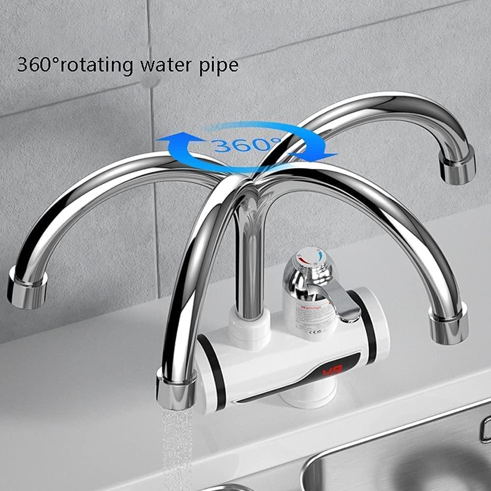 Instant Electric Water Heater for Tap (3000W) ,LED Electric Head Water Heaters For Home Kitchen