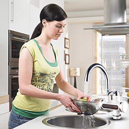 Instant Electric Water Heater for Tap (3000W) ,LED Electric Head Water Heaters For Home Kitchen
