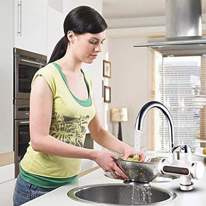 Instant Electric Water Heater for Tap (3000W) ,LED Electric Head Water Heaters For Home Kitchen