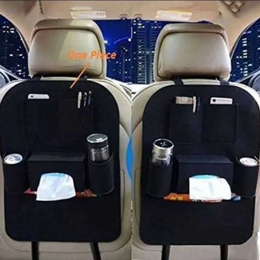Compatible Multi-Pocket Seat Back Storage Bag Organizer Holders- Pack of 2