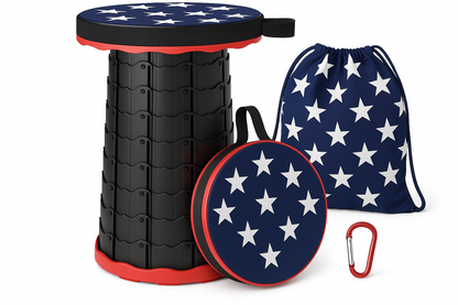 High-clarity camping stool